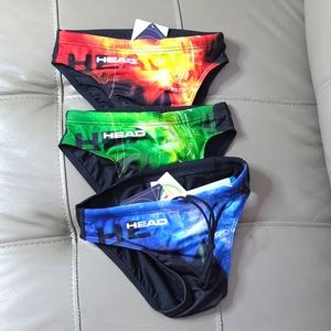 3 pack swim suits.
